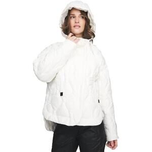 Alp N Rock Nori Quilted Jacket, Off White, NWT, Medium, Ski, Winter, Recycled